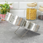 Набор для специй 7 предметов, на магните, 24 специи внутри, MB 40462