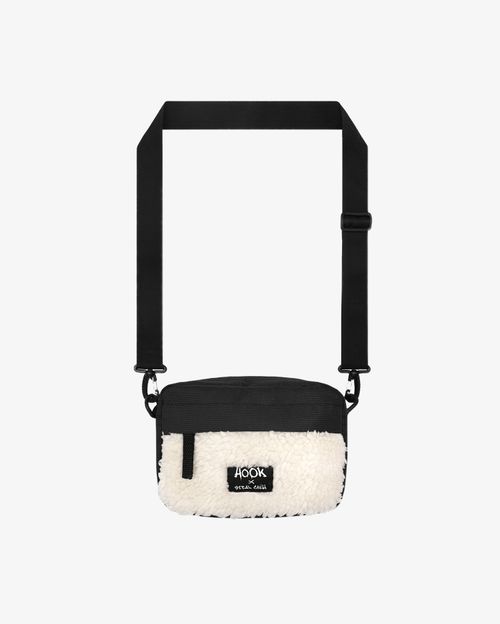 Сумка Hook Мессенджер Бастард Шерпа бежевая