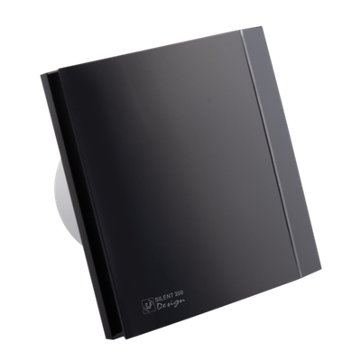 Накладной вентилятор Soler Palau SILENT-200 CZ MATT BLACK DESIGN 4C
