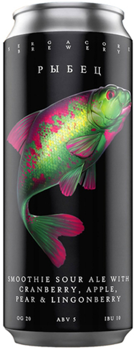 Пиво Сергакор Рыбец / Sergacore Rybec 0.45 - банка