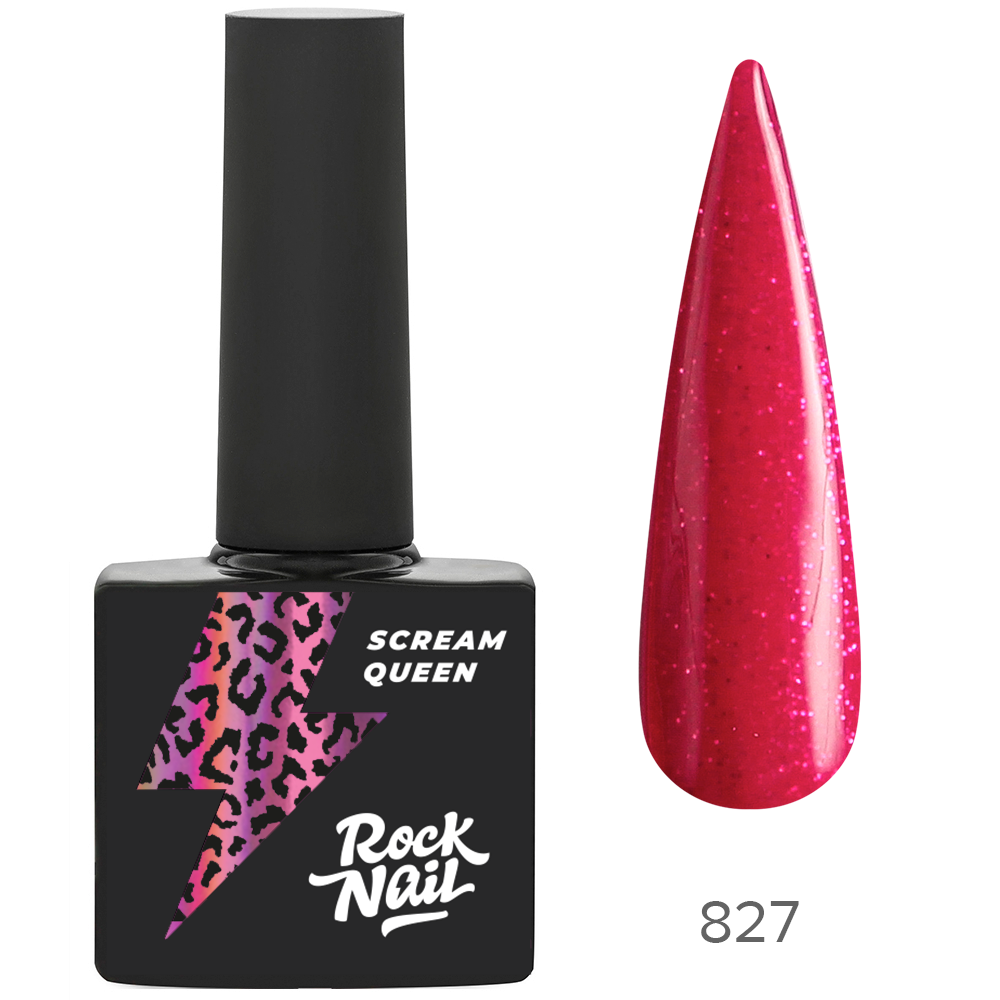 Гель-лак RockNail Scream Queen 827 Cute But Psycho