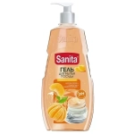 Гель мытья посуды SANITA Мандарин и белый чай 900 г