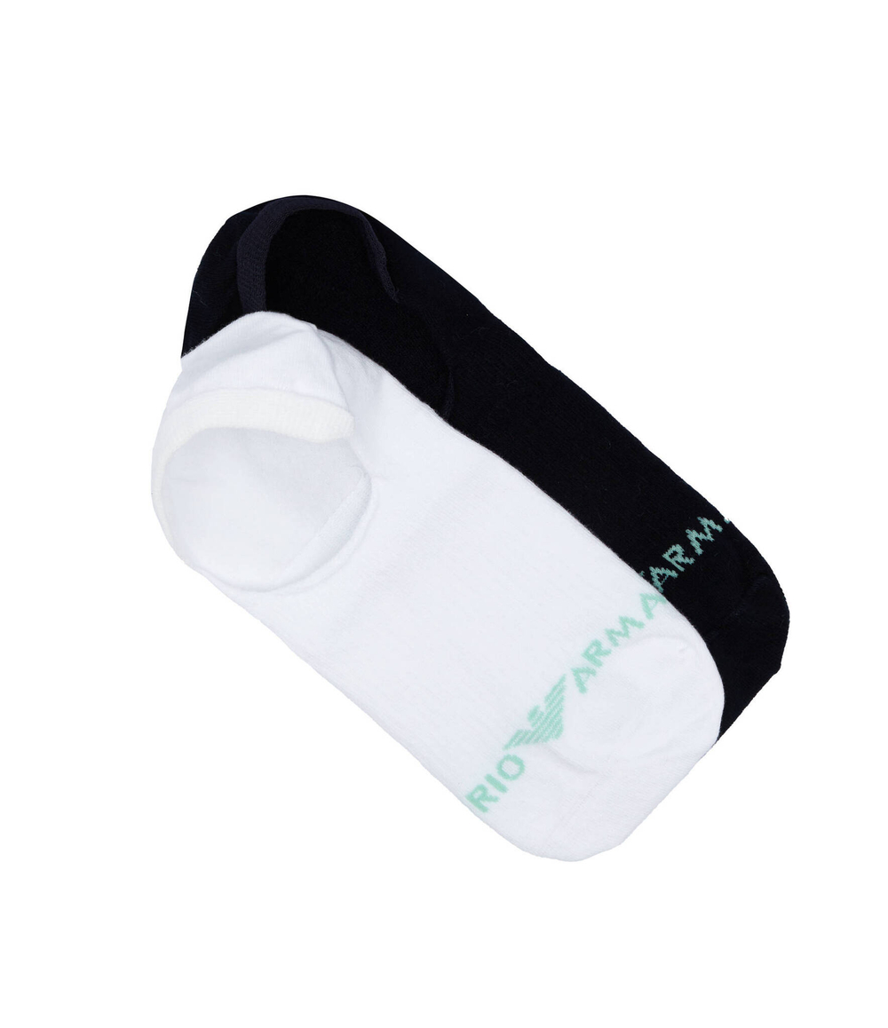 Носки/носки-следы 2 пары Emporio Armani - белый(292312 4R229)