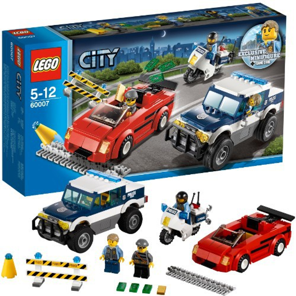 LEGO City: Погоня за преступниками 60007 — High Speed Chase — Лего Сити Город