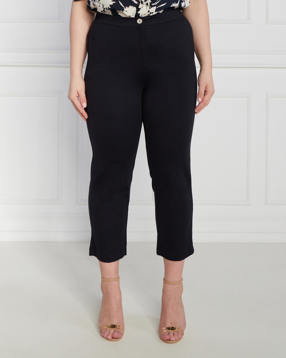 штаны reano plus size Persona by Marina Rinaldi - черный(1134102)