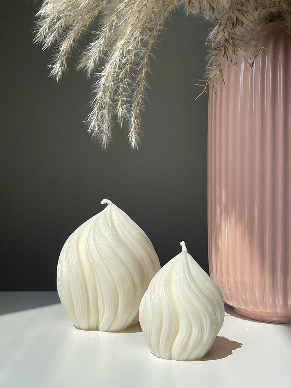 Соевая интерьерная свеча MERINGUE