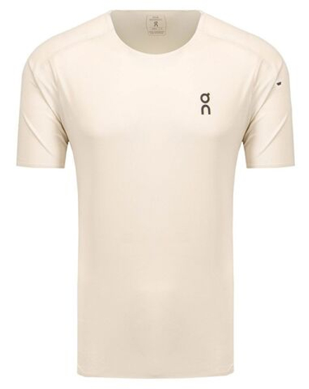 Мужская теннисная футболка ON The Roger Performance-T - pearl/undyed white