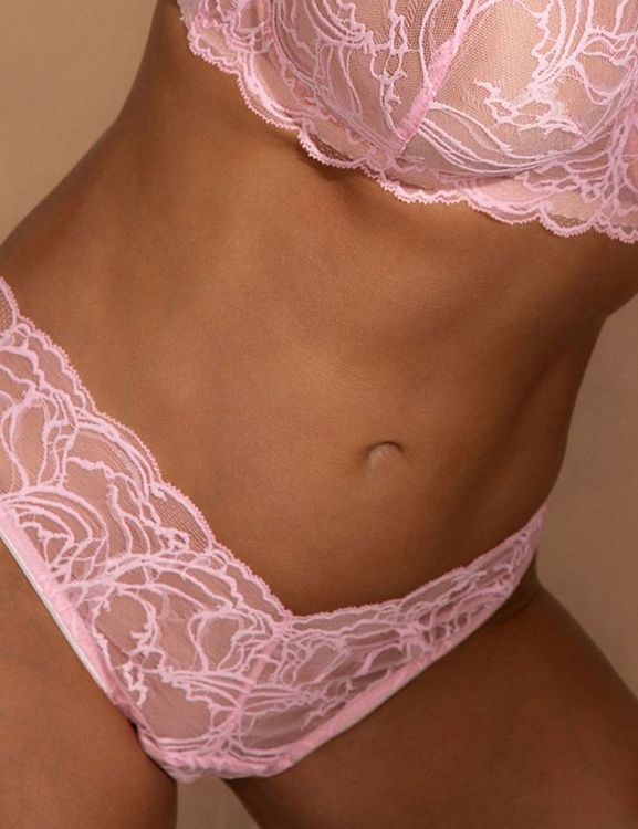 Трусы Kinga Sand Pink бразилиана (розовый)