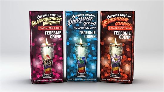 Набор для творчества " Создай свою свечу " в ассортименте