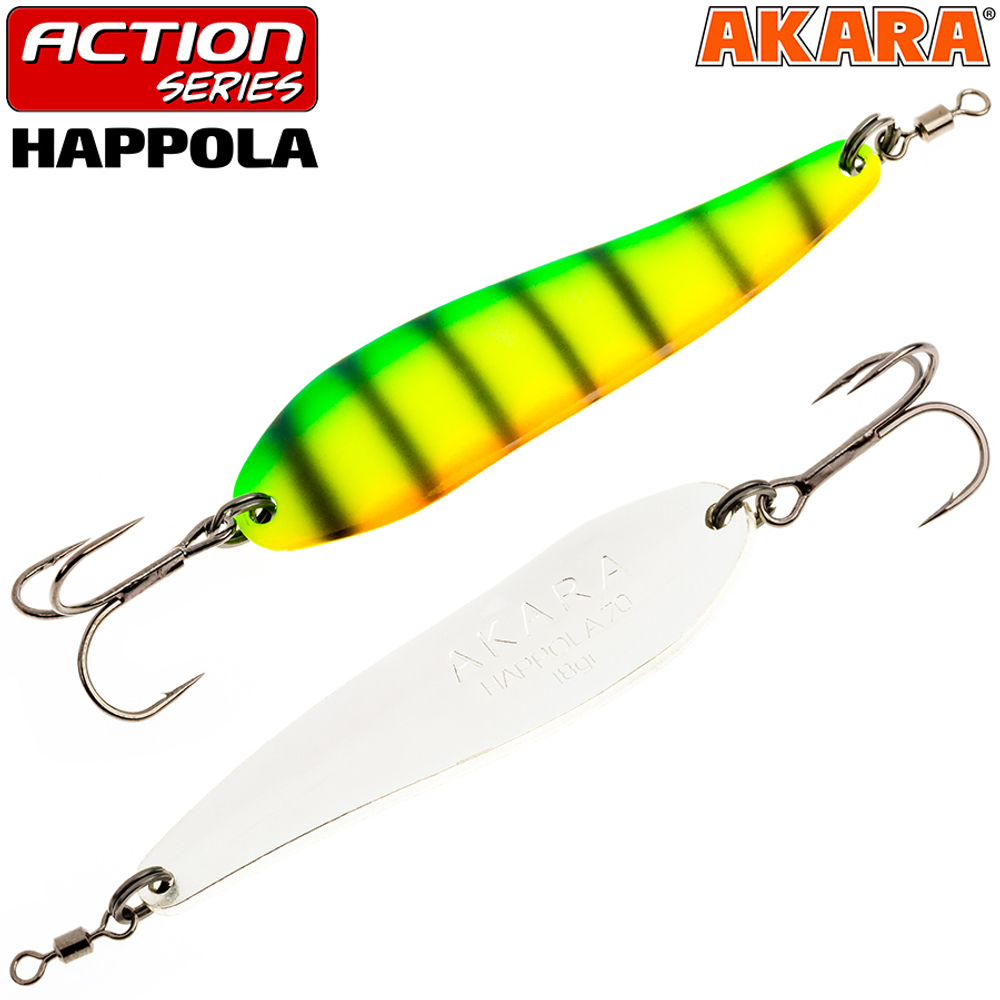 Блесна колебалка Akara Action Series Happola 50 12 гр. AB64
