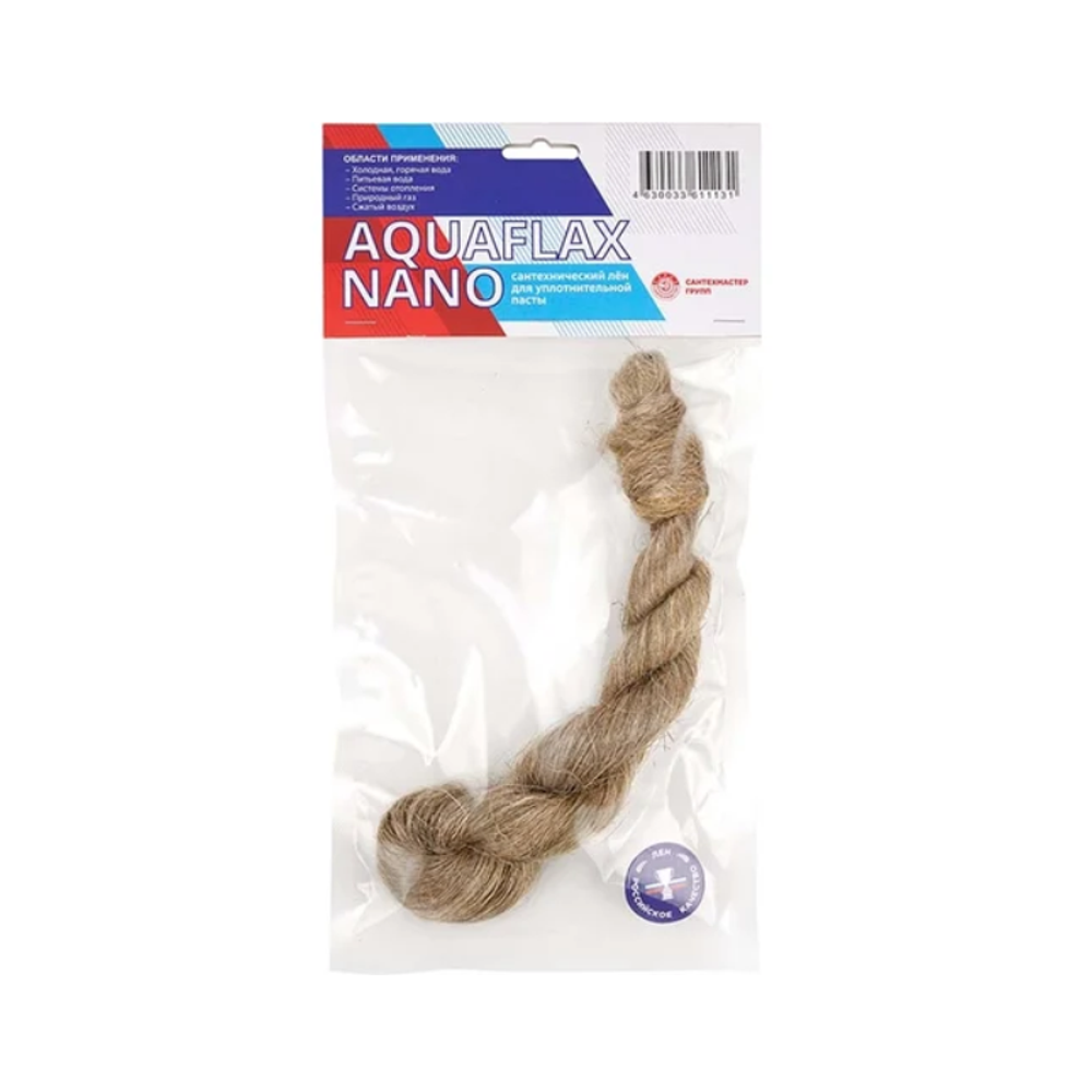 Aquaflax nano, лён российский, пакет, 50 гр.