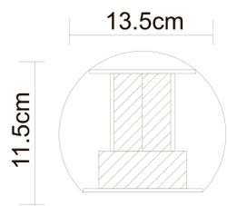 Фасадный светильник Arte Lamp