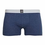 Мужские трусы боксеры темно-синие меланжевые BUGATTI 50013/6072 631
