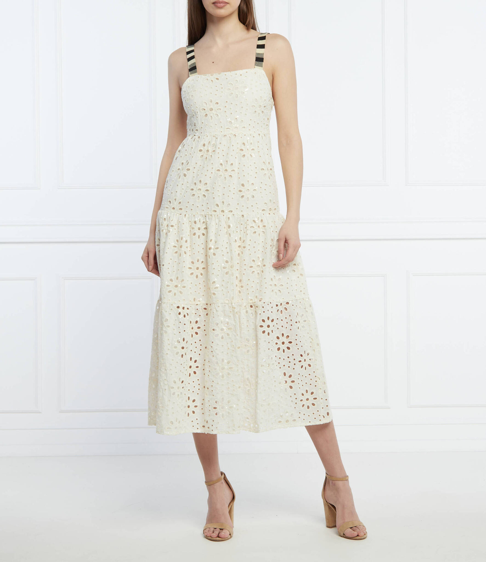 платье leah Desigual - кремовый(22SWVW05)