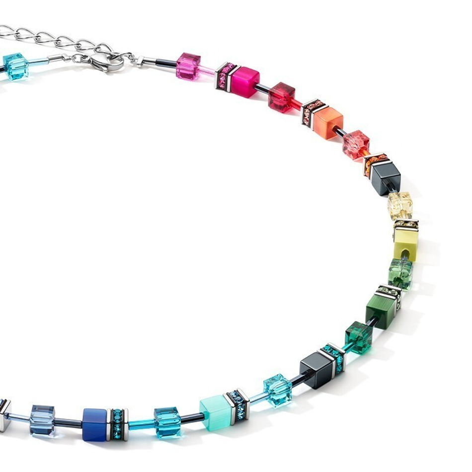 Колье Coeur de Lion Multicolor Rainbow 5012/10-1520 цвет мульти