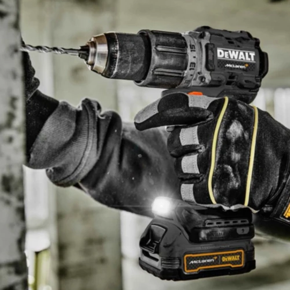 DeWalt McLaren Limited Edition DCD85ME2GT аккумуляторный шуруповерт (2 x 1.7 Ач, ЗУ) DCD85ME2GT-QW