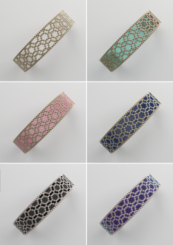 Схема PEYOTE, Схема браслета мозаичное плетение, узор из Miyuki Delica 11/0, файл PDF, №375