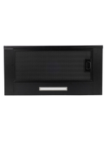 Кухонная вытяжка MACBI встраиваемая MTF 60-3-Fblack 800м3/ч Черная/черный фильтр (планка: акрил)