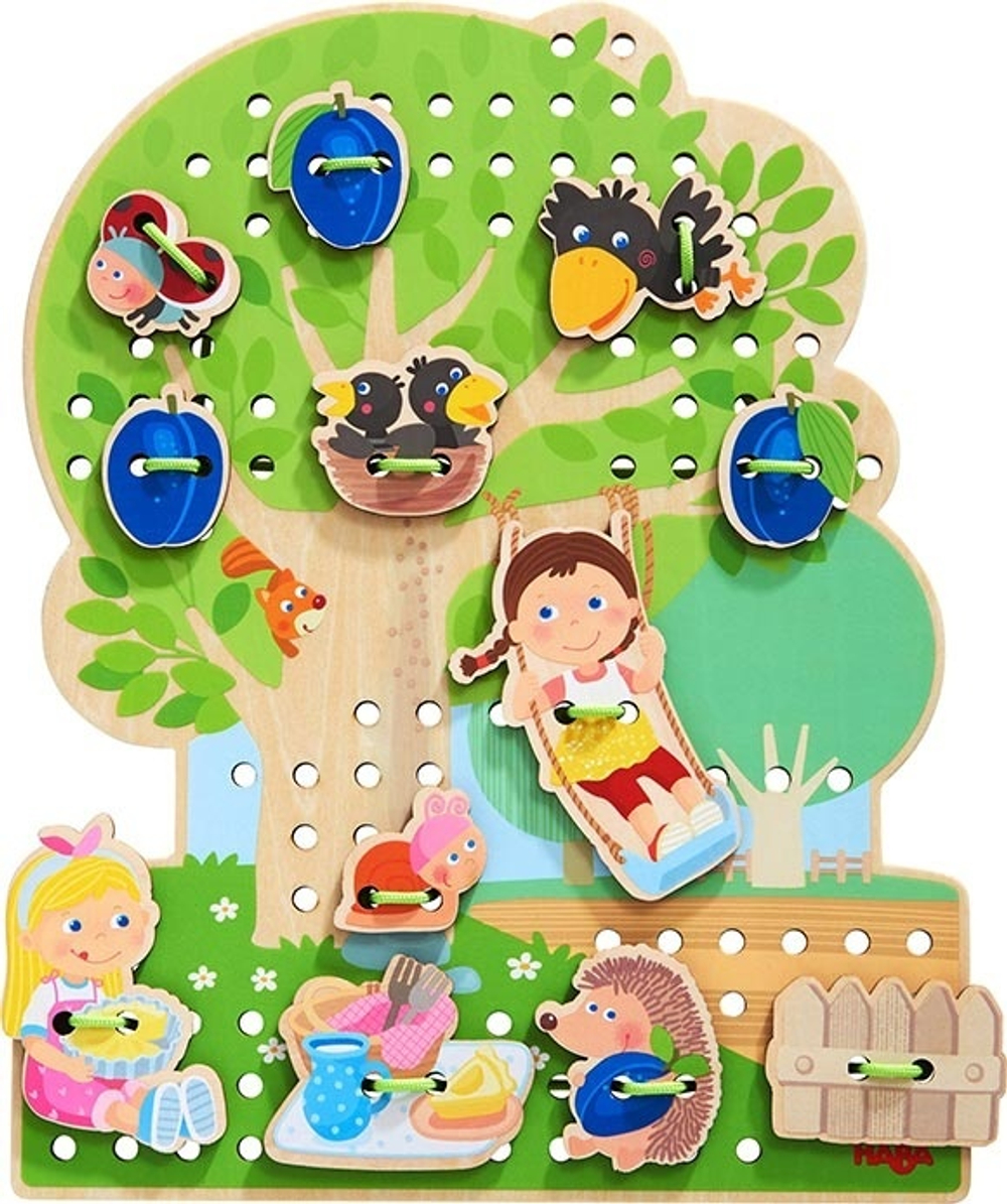 Fädelspiel Obstgarten - Фруктовый сад