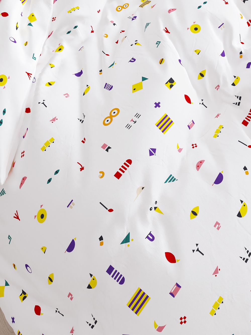 Простынь на резинке Сказка "Маски (компаньон)" 140х200 см, перкаль