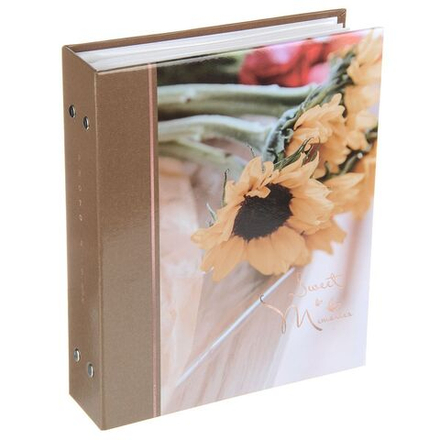 Фотоальбом 200 фото 10*15см Цветы