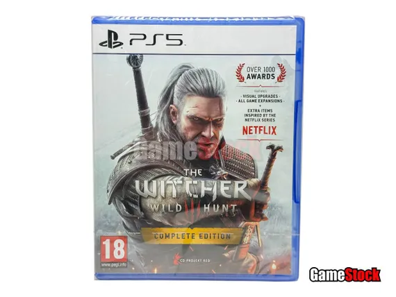 PS5 The Witcher 3: Wild Hunt – Complete Edition (Новый, Полностью на русском языке, PPSA-04021;PPSA-03977)
