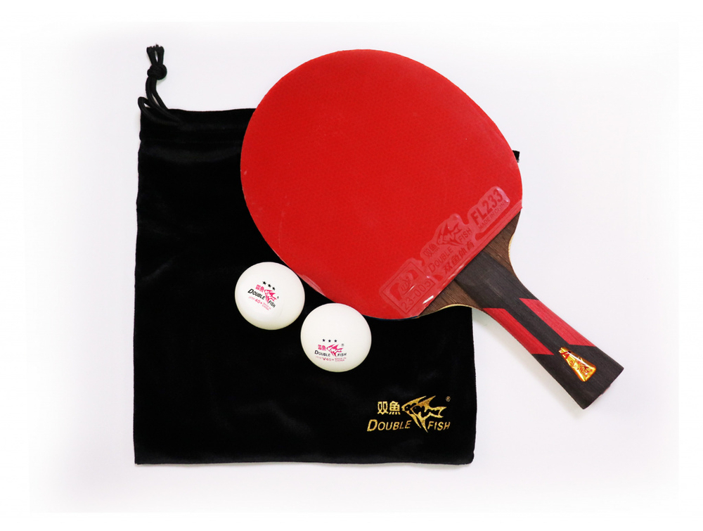 Ракетка с чехлом для н/т Double Fish (7A+C серия)