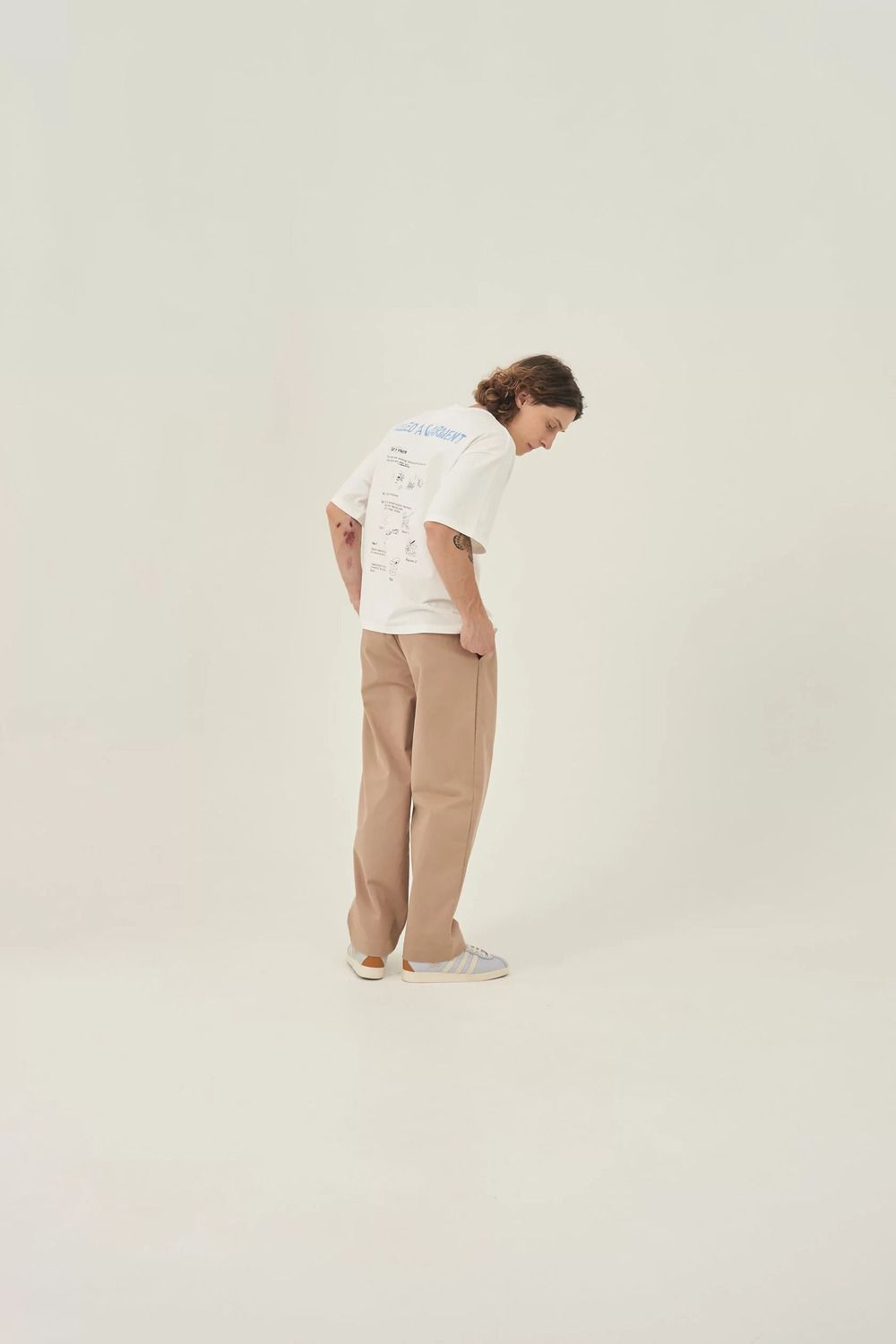 Футболка Called a Garment Balloon penguin молочная