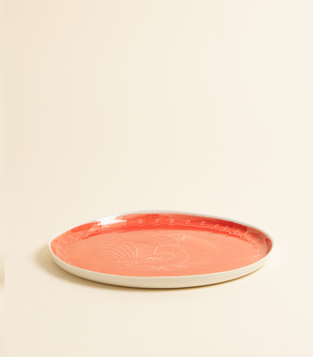 Тарелка с петушком