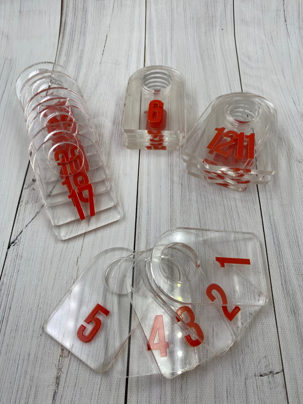 Гардеробные Номерки 40х60 (Комплект)