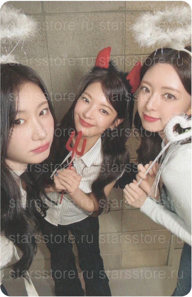 Фотокарта Chaeryeong &amp; Lia &amp; Yuna ITZY - Motto (MAKESTAR)
