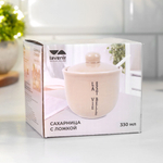 Сахарница 330мл с ложкой "Жизнь прекрасна" (00113354)