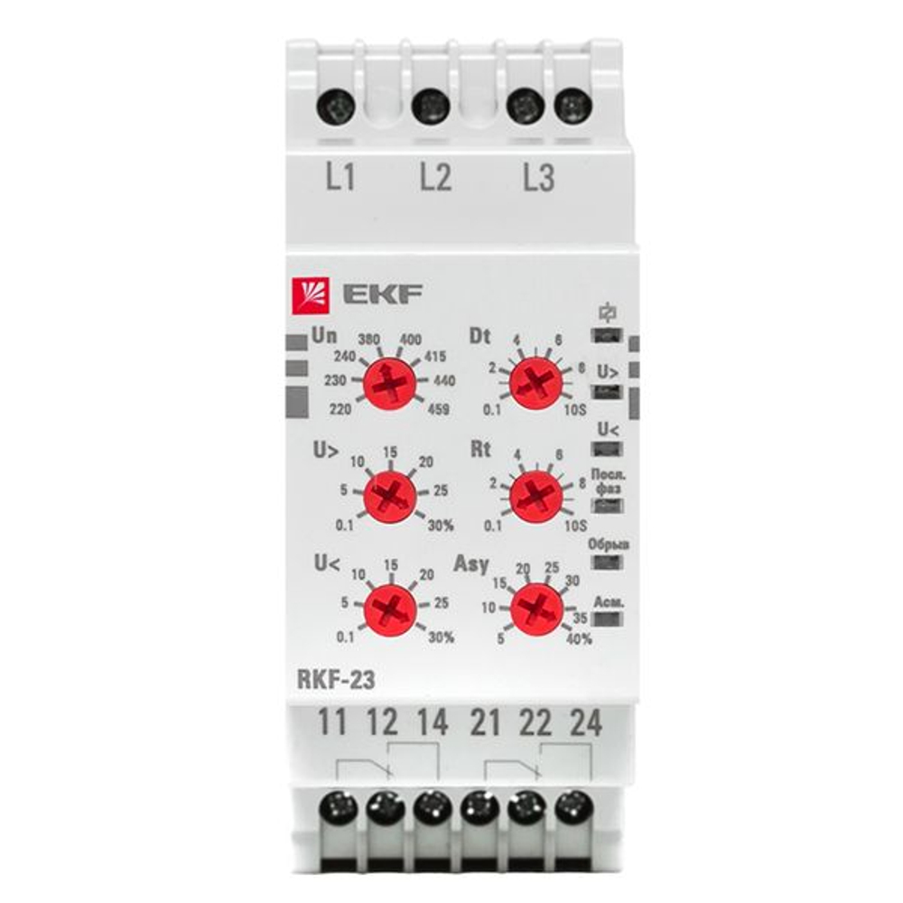 Реле контроля фаз RKF-23 EKF