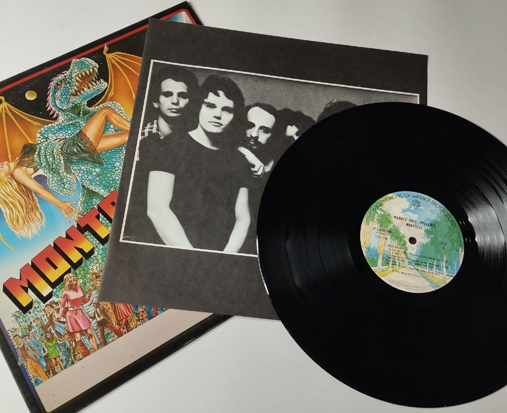 Винтажная виниловая пластинка LP Warner Bros Presents Montrose (Japan 1975) (No Obi) Twenty Flight Rock