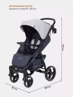 Коляска детская RANT basic "ALPINE" RA450 Grey