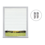 Шторы-плиссе самоклеящиеся 90*180см Skandi, цвет белый