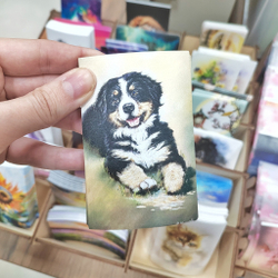 Наклейка на карту "Собачка"