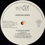Depeche Mode - A Broken Frame (Скандинавия 1982г.)