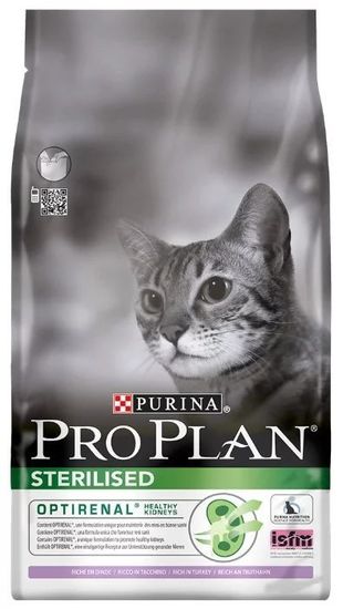 Корм для кошек Purina Pro Plan (10 кг) Sterilised feline rich in Turkey dry