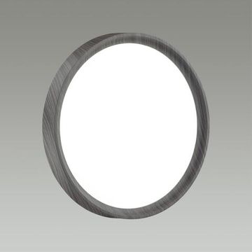 7627/EL PALE SN 175 Светильник пластик/венге под дерево LED 72Вт 3000-6300K D490 IP43 пульт ДУ WOODI