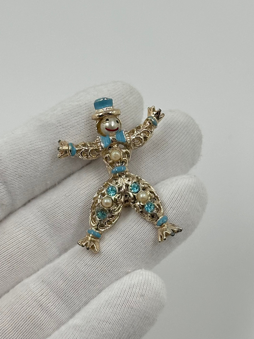 Брошь Клоун