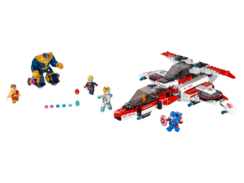 LEGO Super Heroes: Реактивный самолёт Мстителей: Космическая миссия 76049 — Avenjet Space Mission — Лего Супергерои Марвел