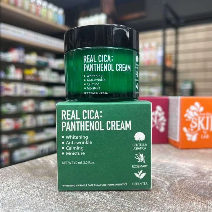 Крем для лица Fortheskin Real Cica Panthenol Cream восстанавливающий с центеллой и пантенолом 60 мл