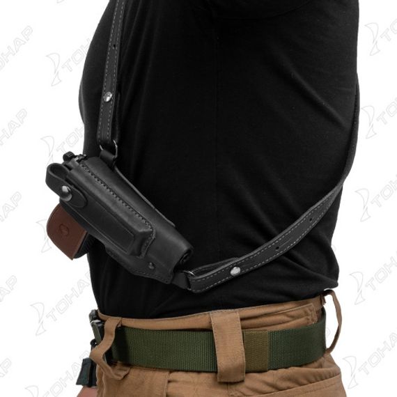 Кобура оперативная к ПМ с з/о на кобуре черная (HS-ОК-24ч) Helios