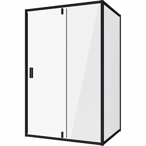 Душевой уголок Niagara Nova 110х90 NG-83-11AB-A90B профиль Черный стекло прозрачное