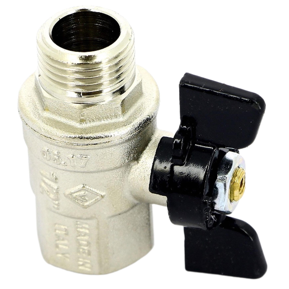 Кран BUGATTI НН 3/4" бабочка OREGON серия 327, полный проход