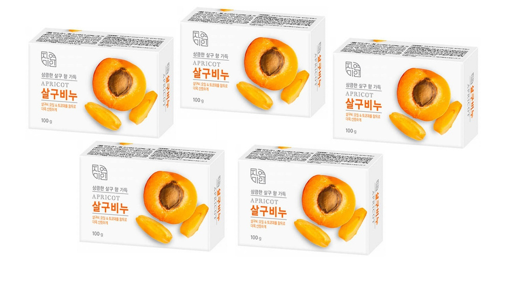Мыло для умывания с маслом абрикосовых косточек Mukunghwa Rich Apricot