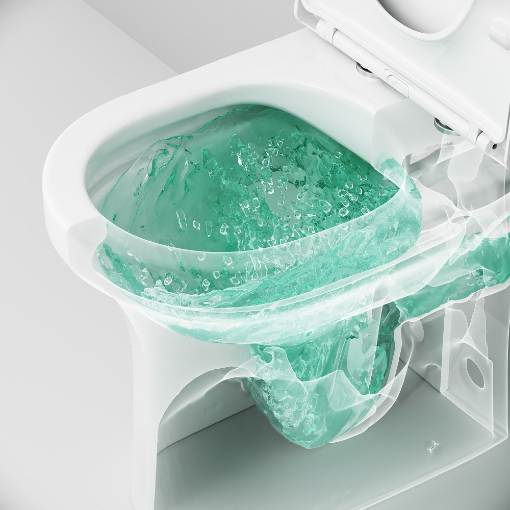 Унитаз-компакт без ободка с сиденьем микролифт AM.PM X-Joy C85A8601SC