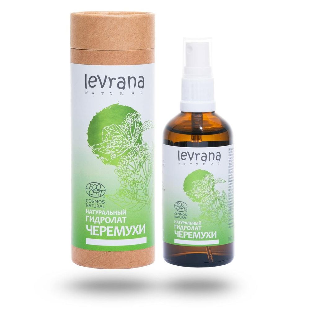 Натуральный гидролат Черёмухи , 100 мл (Levrana)