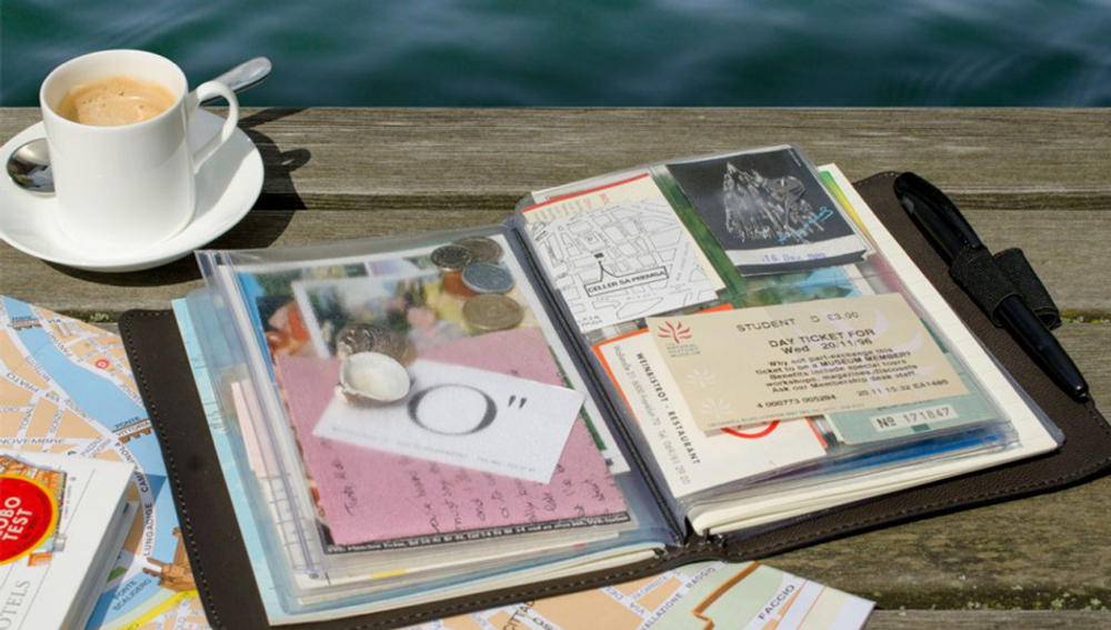 Тетрадь путешественника remember, zigzag